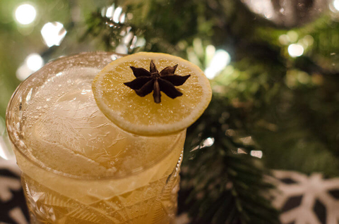 Black Cow Vodka Fireside Punch cocktail - 2017 National Vodka Day recipes